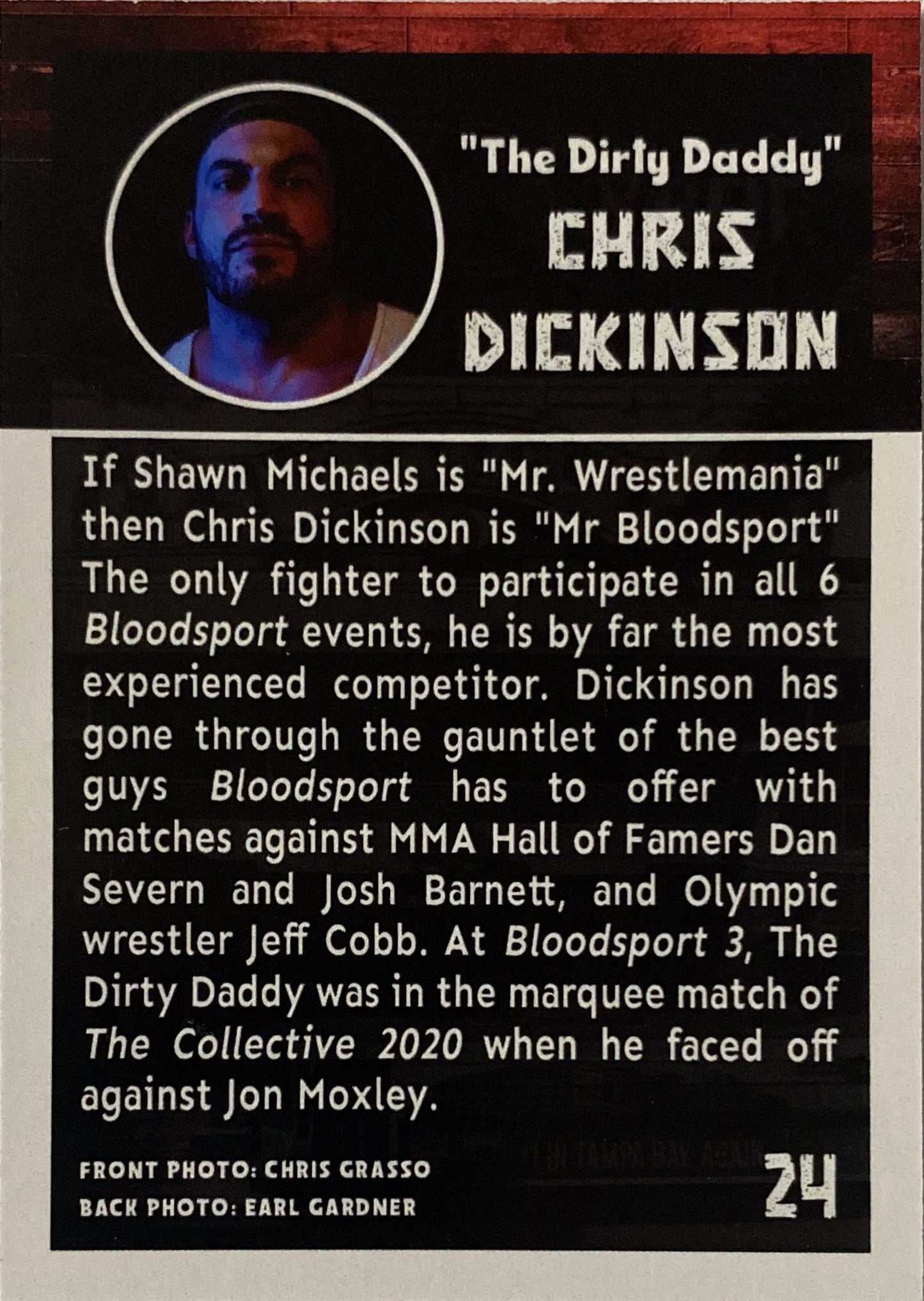 “The Dirty Daddy” Chris Dickinson