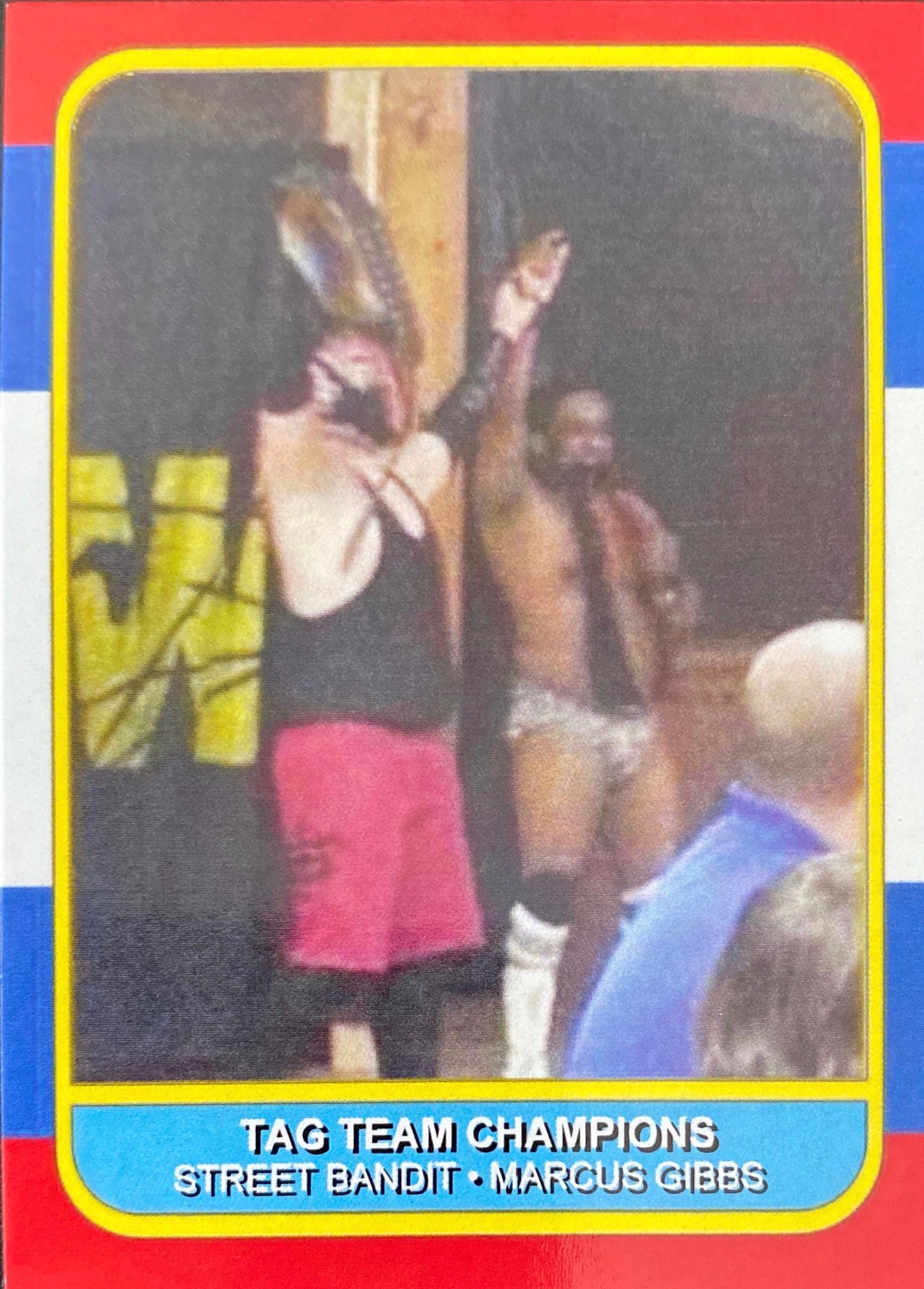 TAG Team Champions – Street Bandit / Marcus Gibbs trading card PW Catalog