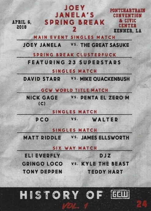 Joey Janela’s Sping Break 2