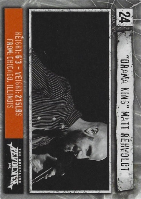 “Drama King” Matt Rehwoldt trading card PW Catalog