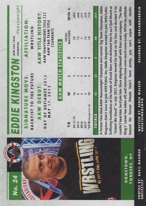 “War King” Eddie Kingston