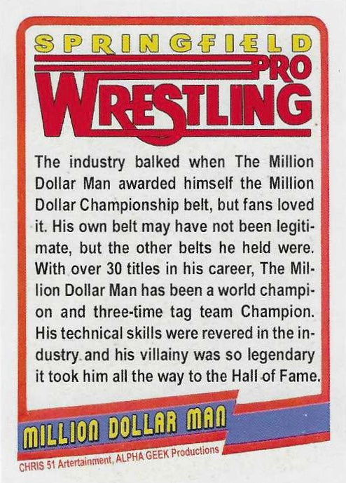 Million Dollar Man – USA
