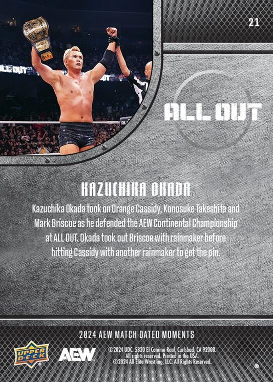 Kazuchika Okada – Kazuchika Okada Holds OFF Three Opponents to Retain the AEW Continental Championship - image 2