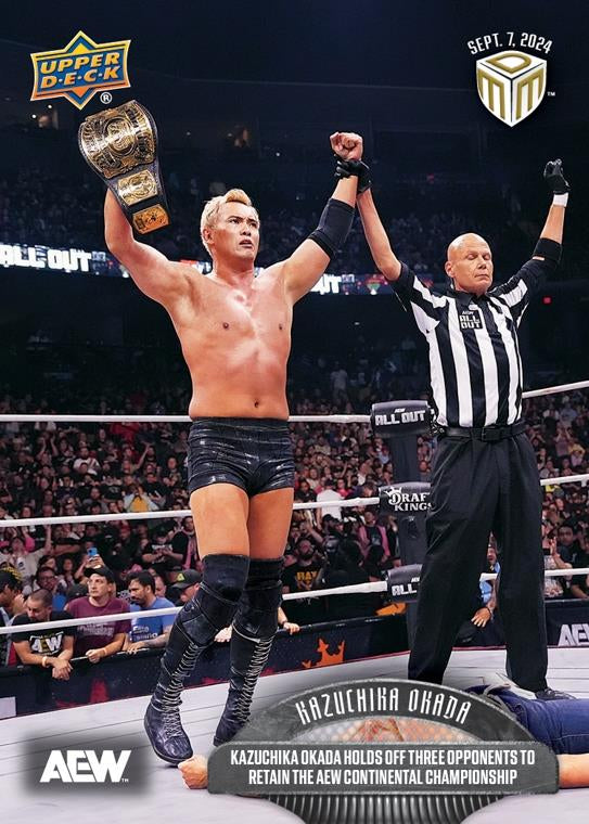 Kazuchika Okada – Kazuchika Okada Holds OFF Three Opponents to Retain the AEW Continental Championship