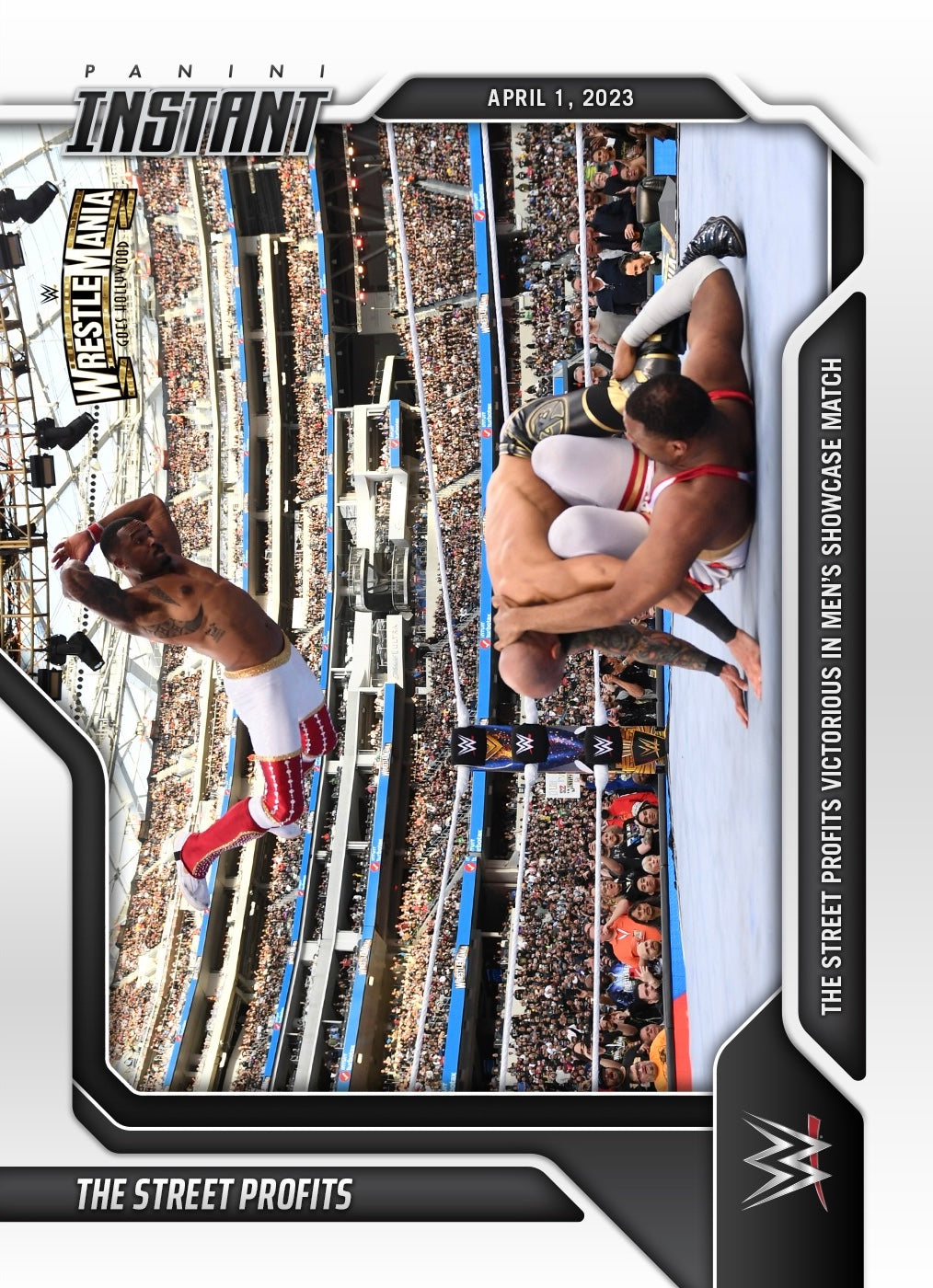 The Street Profits – the Street Profits Victorious in Men’s Showcase Match trading card PW Catalog