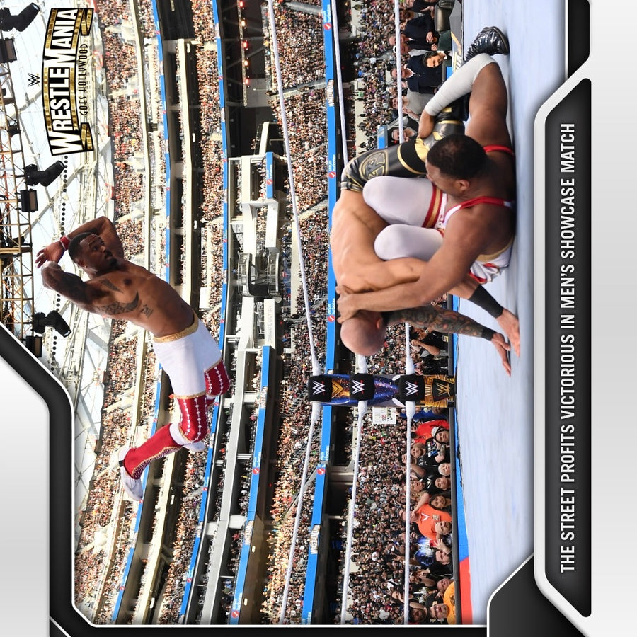 The Street Profits – the Street Profits Victorious in Men’s Showcase Match trading card PW Catalog
