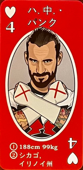 CM Punk trading card PW Catalog