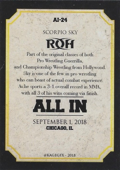 Scorpio SKY “S.C.U.”