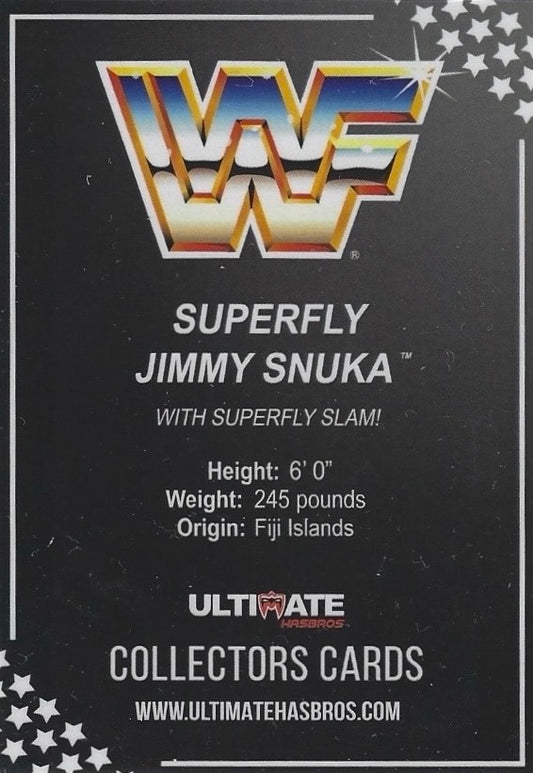 Superfly Jimmy Snuka trading card PW Catalog