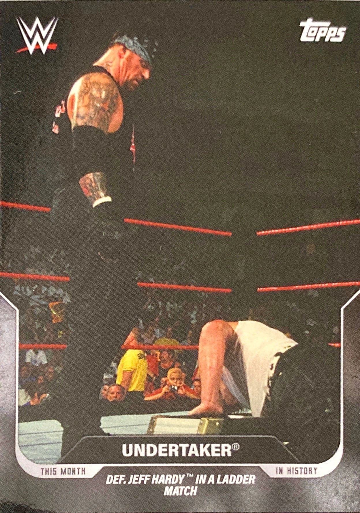 RAW – July 1, 2002 Undertaker DEF. Jeff Hardy in a Ladder Match