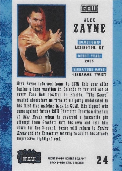 “The Sauce” Alex Zayne