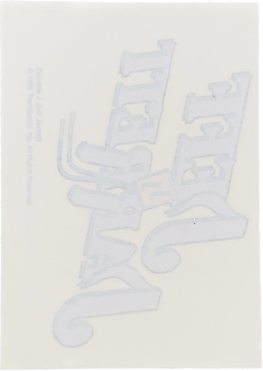 WWF Tattoos 1995 Jeff Jarrett Logo from Germany