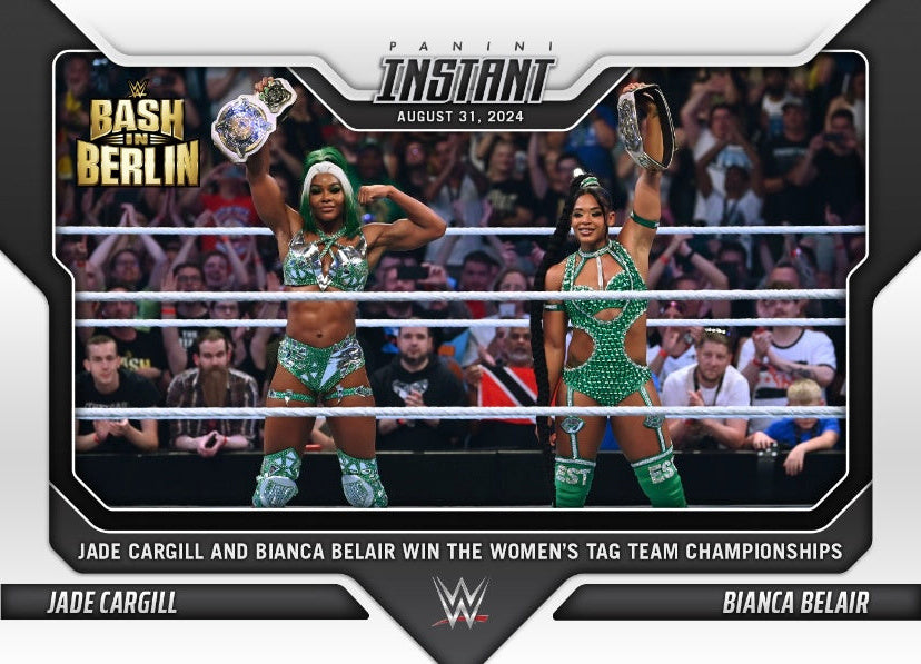 Jade Cargill / Bianca Belair – Jade Cargill and Bianca Belair Win the Women’s TAG Team Championships