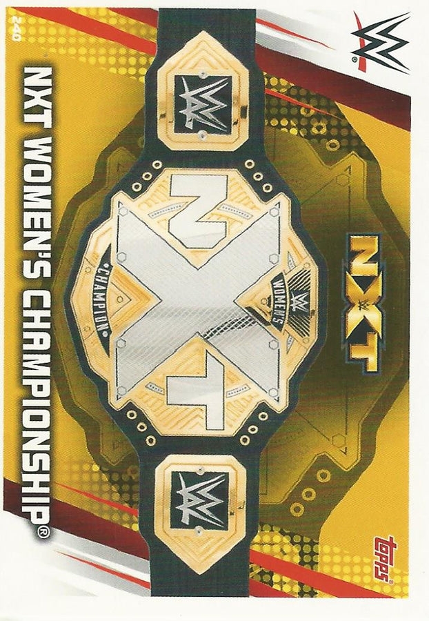 WWE Topps Slam Attax Universe 2019 #240
