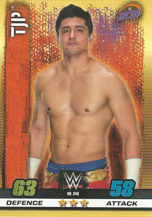 WWE Topps Slam Attax 10th Edition 2017 TJP #240