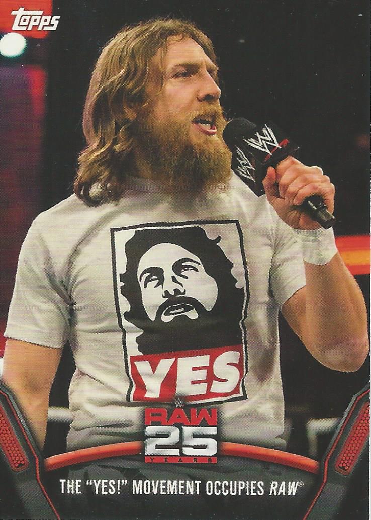 WWE Topps Then Now Forever 2018 Daniel Bryan Raw-40 trading card PW Catalog