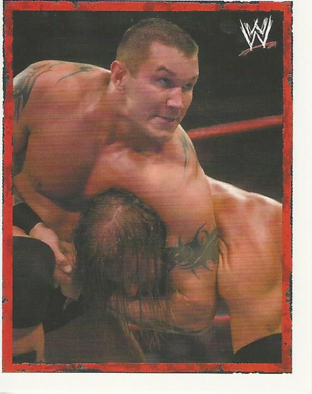 WWE Merlin Heros Stickers 2008 Randy Orton #13