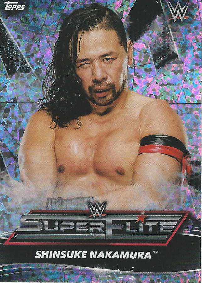 Topps WWE Superstars 2021 Shinsuke Nakamura SE15 trading card PW Catalog