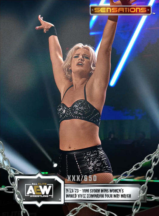 9/13/23 – Toni Storm – Toni Storm Wins Women’s World Title Eliminator Four Way Match