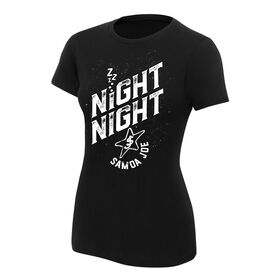 Samoa Joe "Night Night" Women's Authentic T-Shirt T-Shirt PW Catalog