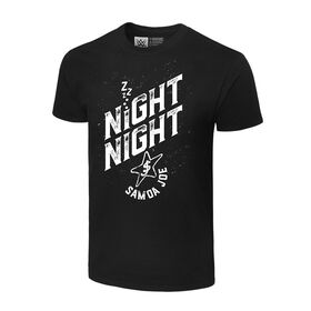 Samoa Joe "Night Night" Authentic T-Shirt T-Shirt PW Catalog