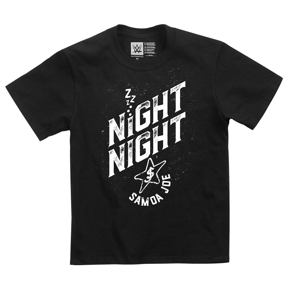 Samoa Joe "Night Night" Youth Authentic T-Shirt