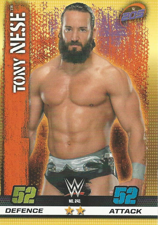 WWE Topps Slam Attax 10th Edition 2017 Tony Nese #241