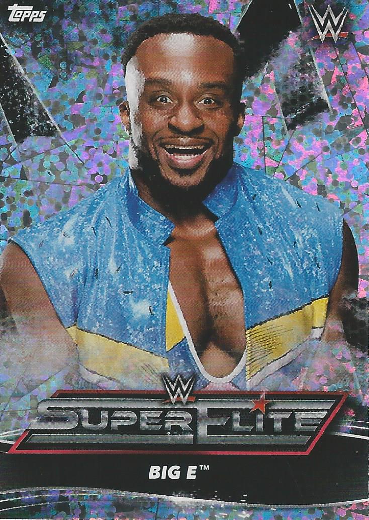 Topps WWE Superstars 2021 Big E SE16 trading card PW Catalog