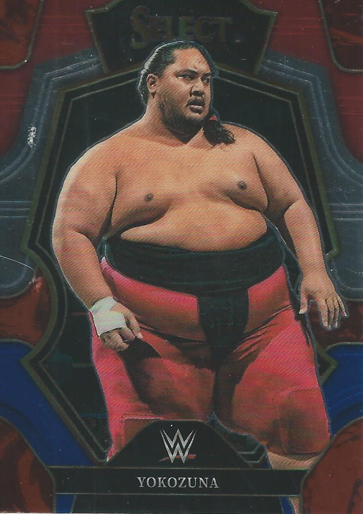 WWE Panini Select 2023 Red/Silver/Blue Yokozuna #162