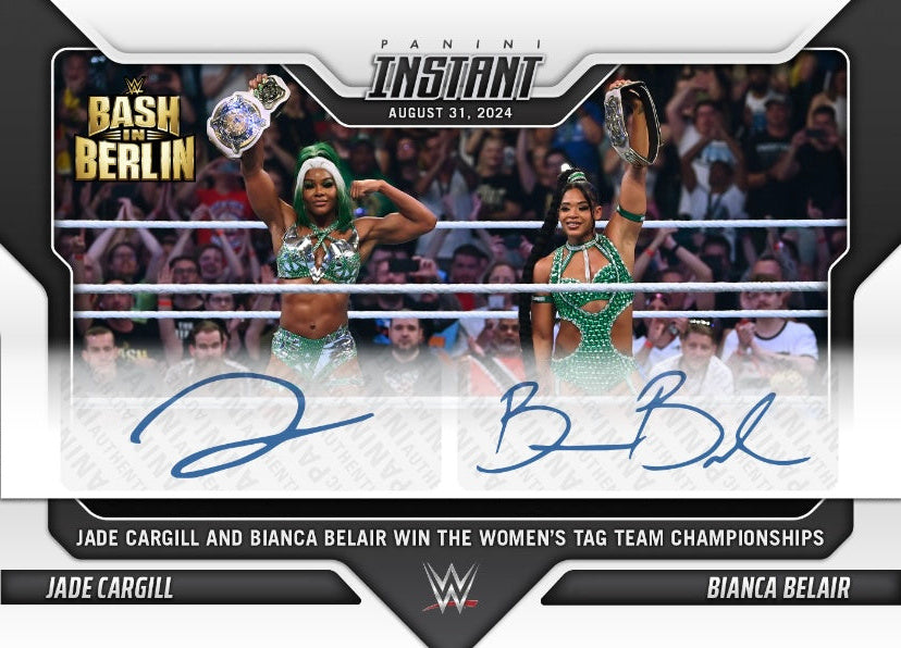Jade Cargill / Bianca Belair – Jade Cargill and Bianca Belair Win the Women’s TAG Team Championships
