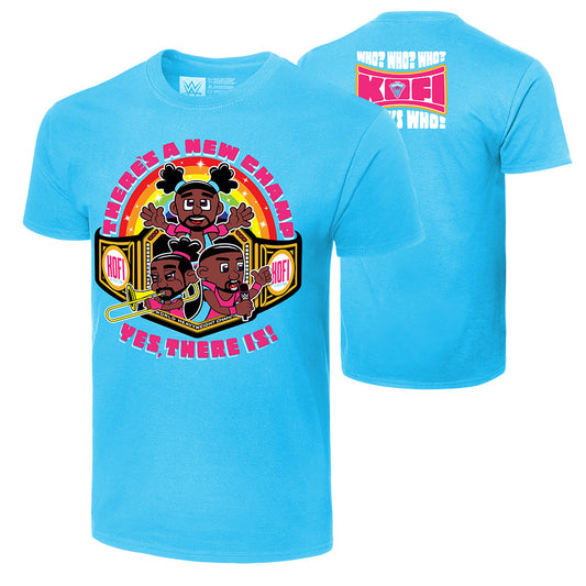 The New Day "There's A New Champ" Authentic T-Shirt