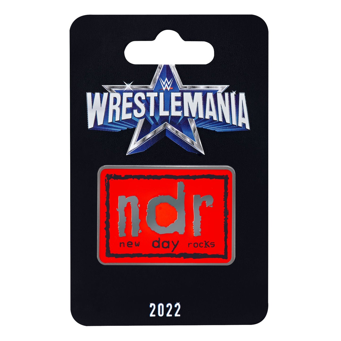 The New Day "NDR" WrestleMania 38 Logo Pin