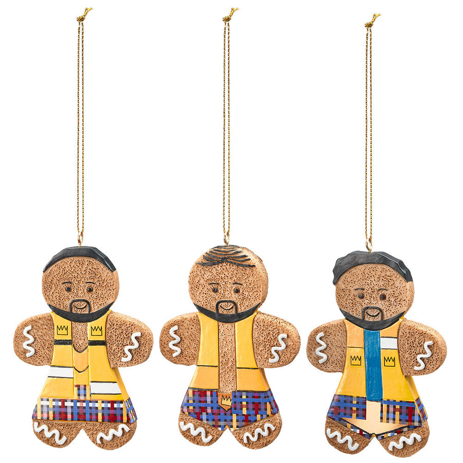 The New Day Gingerbread Ornament Set