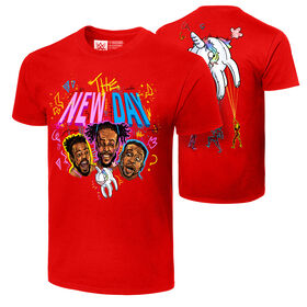 The New Day "Unicorn Balloon" Authentic T-Shirt T-Shirt PW Catalog