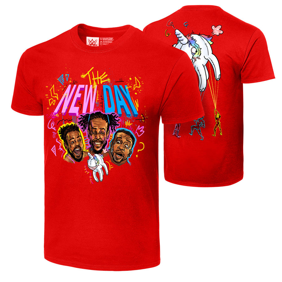 The New Day "Unicorn Balloon" Authentic T-Shirt T-Shirt PW Catalog