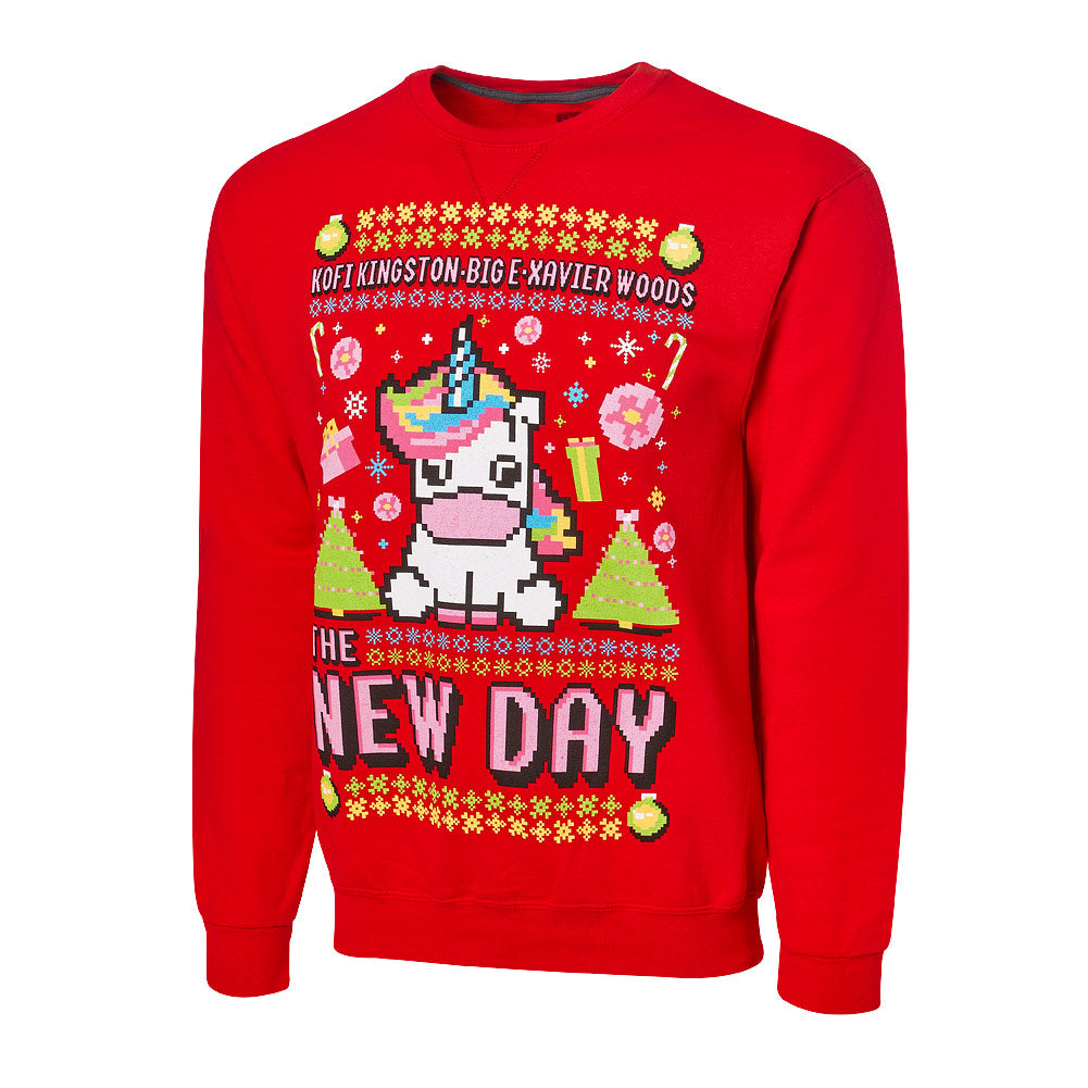 The New Day "Unicorn" Ugly Holiday Sweatshirt