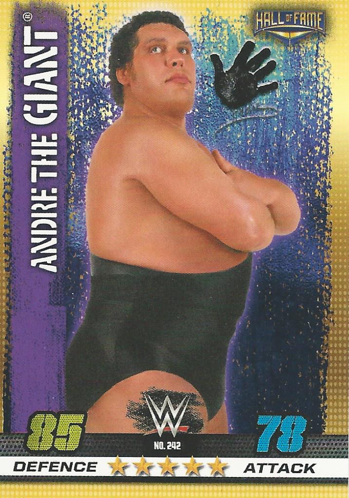 WWE Topps Slam Attax 10th Edition 2017 Andre the Giant #242