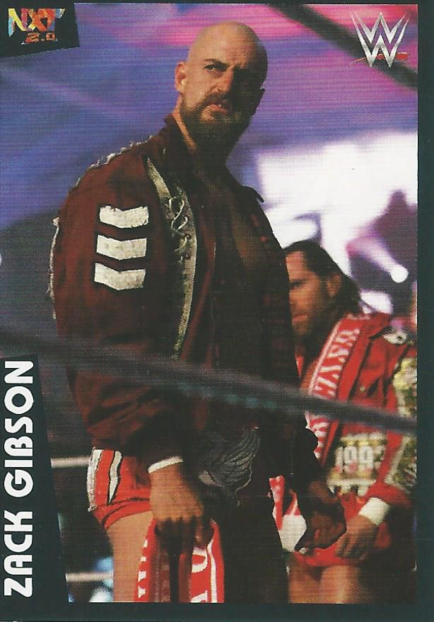 WWE Panini 2022 Sticker Collection Zack Gibson #242