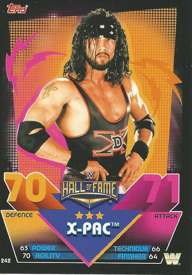 WWE Topps Slam Attax Reloaded 2020 X-Pac #242