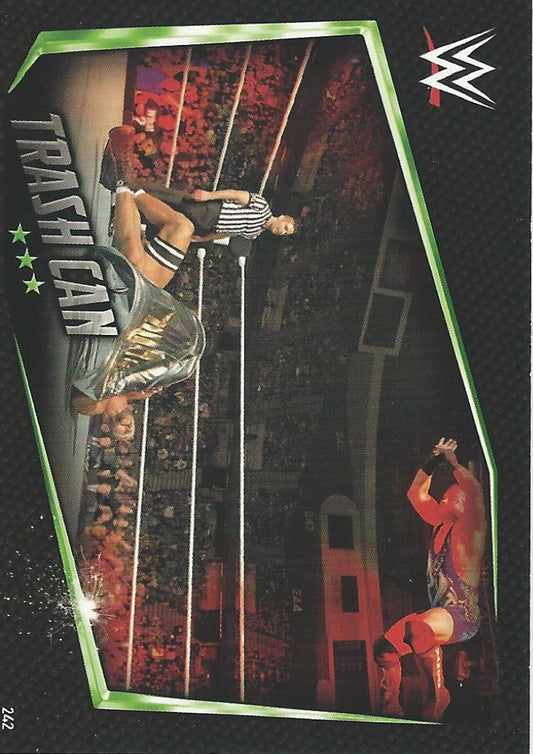 WWE Topps Slam Attax 2015 Then Now Forever Trash Can #242