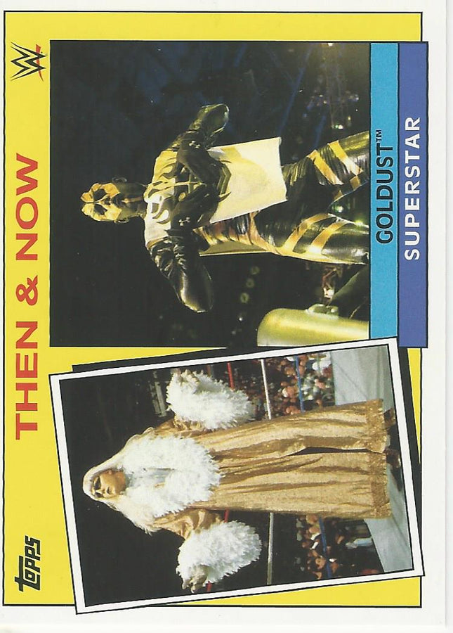WWE Topps Heritage 2015 Goldust 12 of 30 trading card PW Catalog