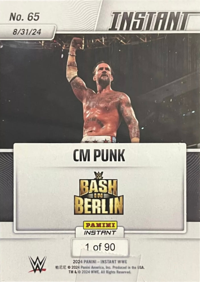 CM Punk – CM Punk Defeats Drew Mcintyre in Strap Match