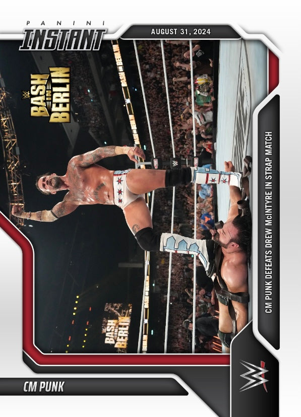 CM Punk – CM Punk Defeats Drew Mcintyre in Strap Match