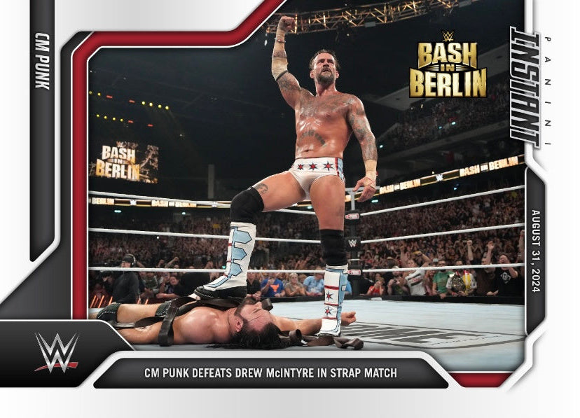 CM Punk – CM Punk Defeats Drew McIntyre in Strap Match