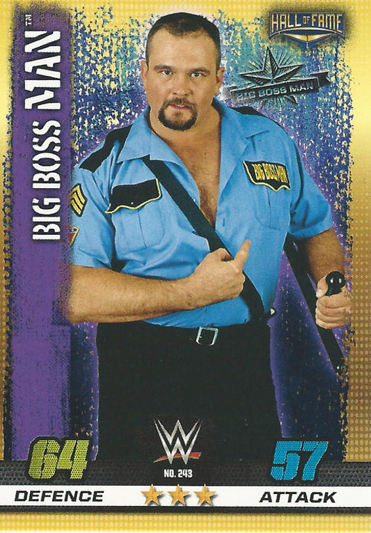 WWE Topps Slam Attax 10th Edition 2017 Big Boss Man #243