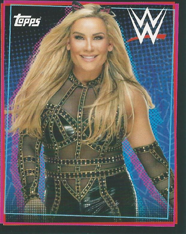 WWE Topps Road to Wrestlemania Stickers 2021 Natalya #243