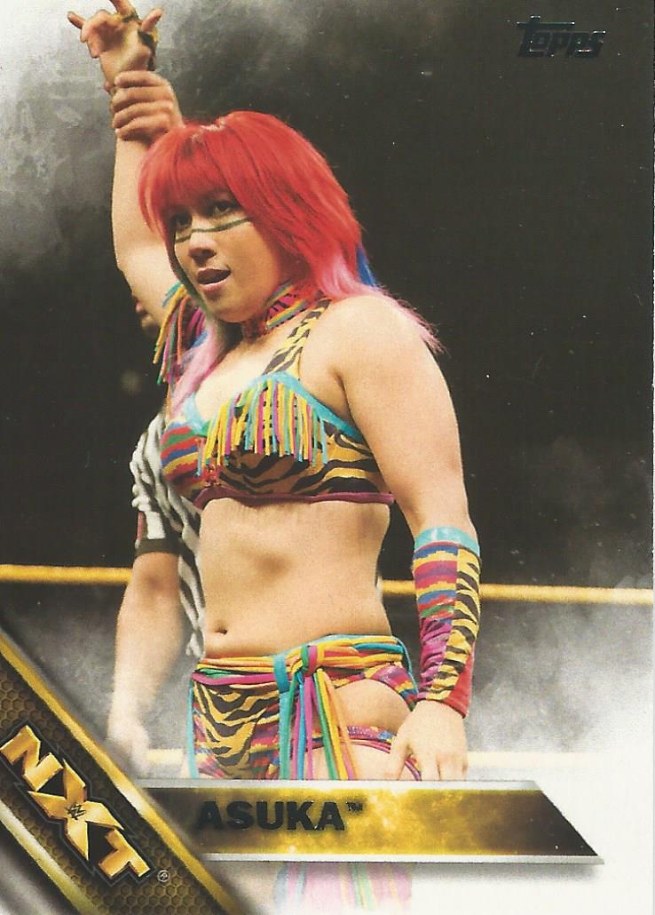 WWE Topps Then Now Forever 2016 Asuka #3