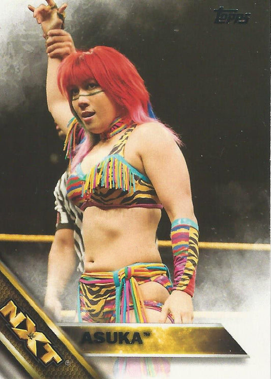 WWE Topps Then Now Forever 2016 Asuka #3