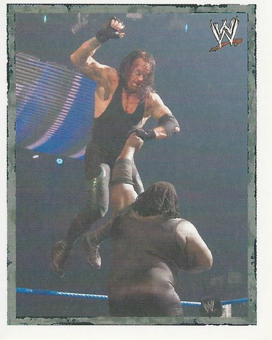 WWE Merlin Heros Stickers 2008 Undertaker #17