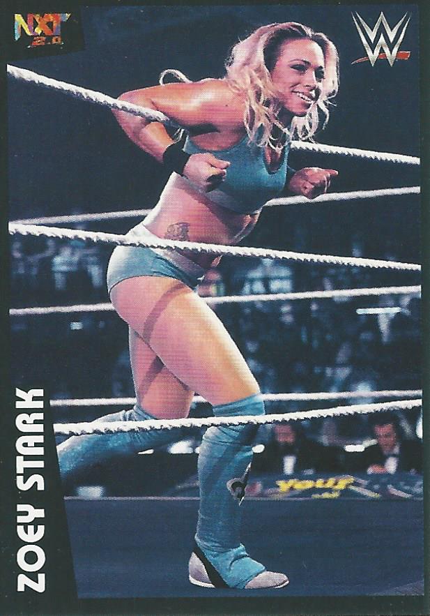 WWE Panini 2022 Sticker Collection Zoey Stark #243